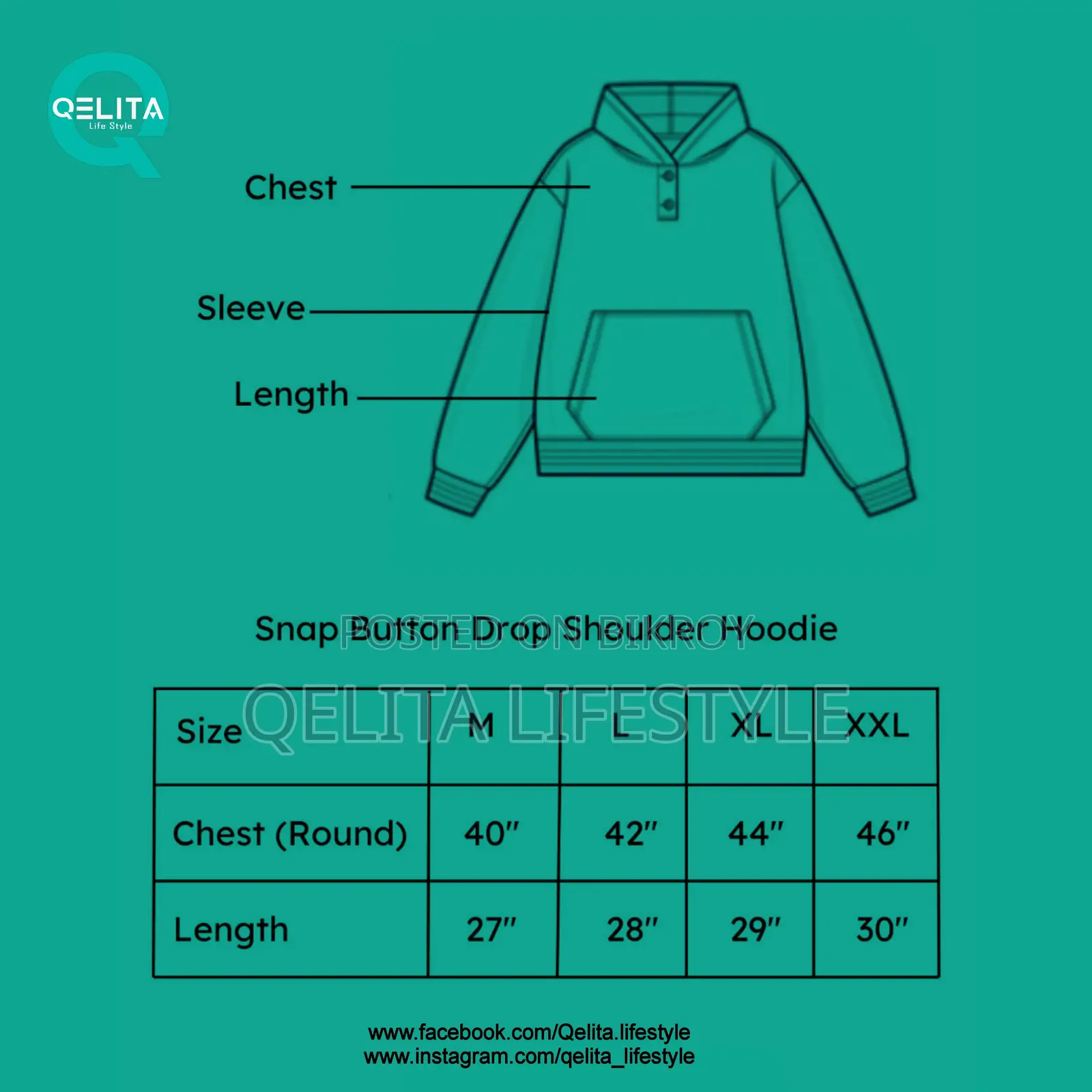 Drop Shoulder Hoodie