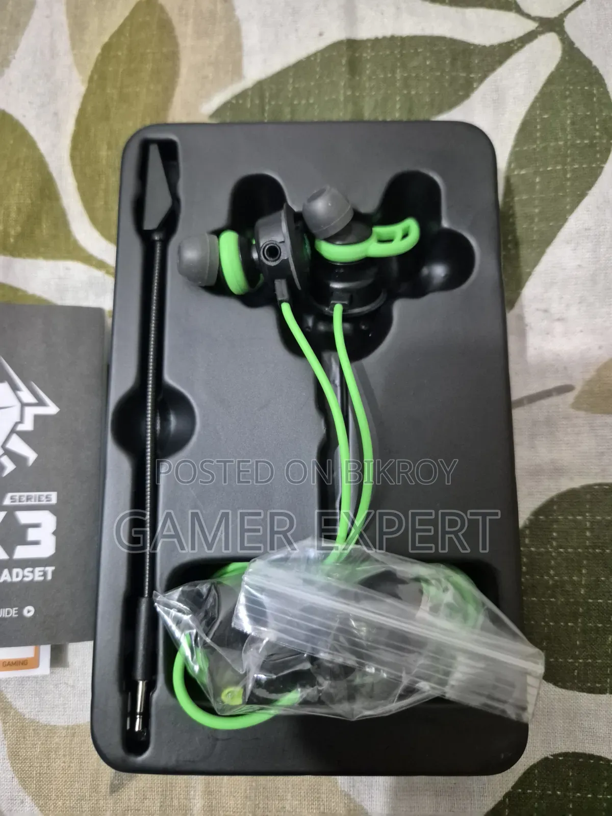 Gaming Headphone and Accessible Earphone Adapter