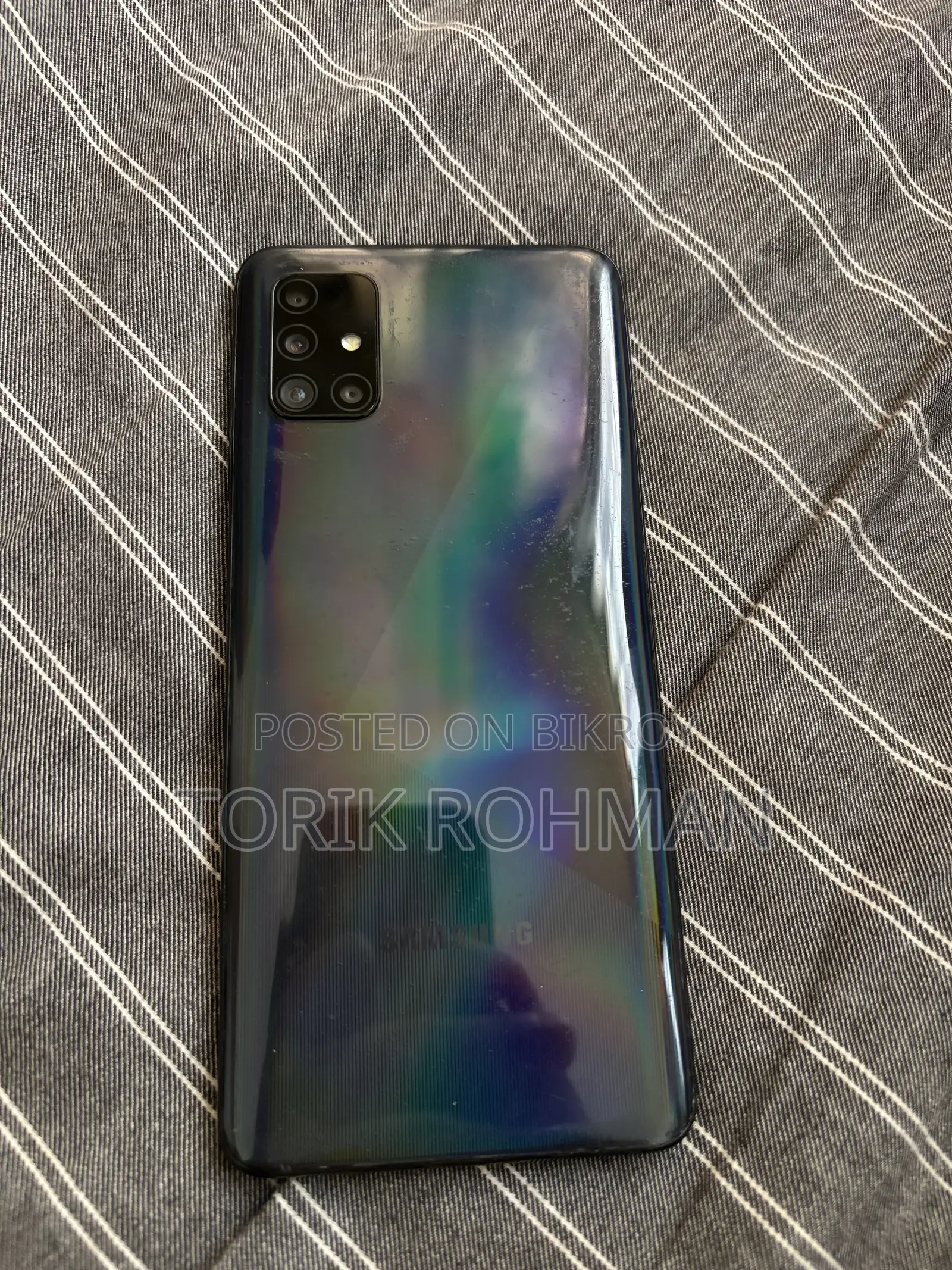 স্যামসাং গ্যালাক্সি এ৫১ ৫জি ১২৮ জিবি ব্ল্যাক
