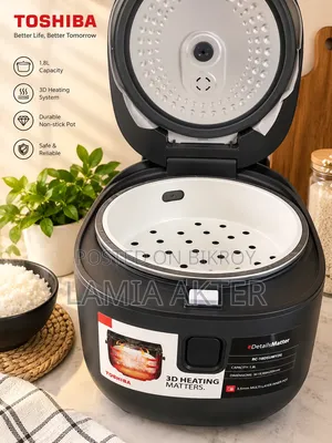 Toshiba 1.8L Rice Cooker – RC-18DSUMY(H)