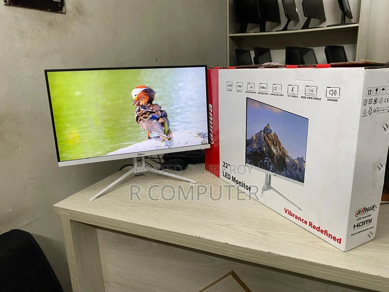 Dahua 22" Full Fresh Dahua LED Monitor With HDMI