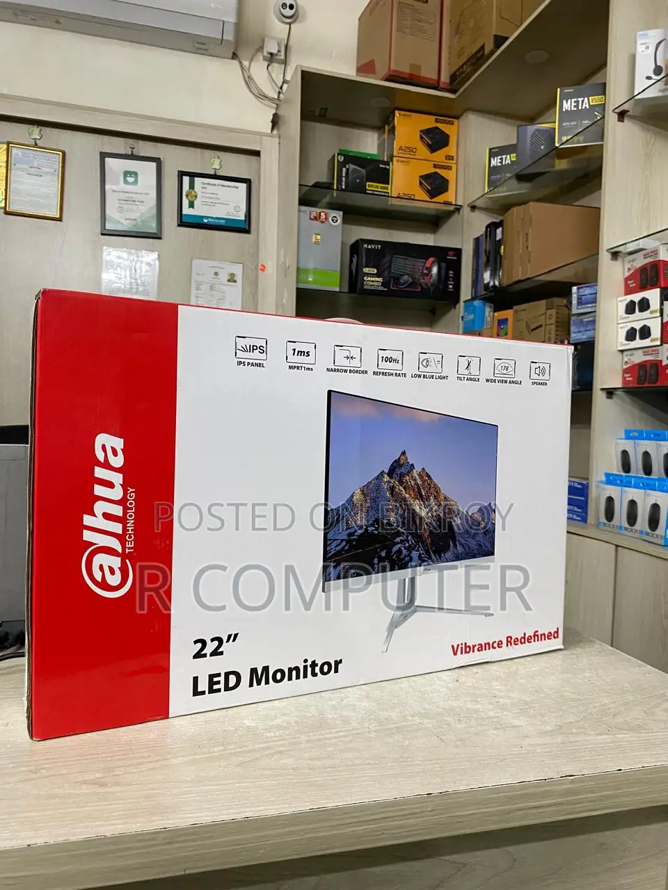 Dahua 22" Full Fresh Dahua LED Monitor With HDMI