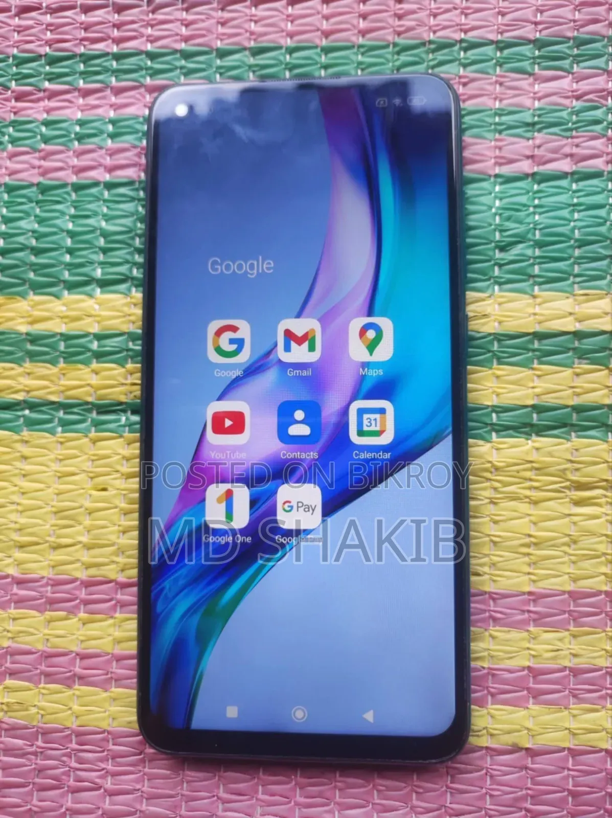 শাওমি রেডমি নোট ৯ ৪জি ১২৮ জিবি ব্লু