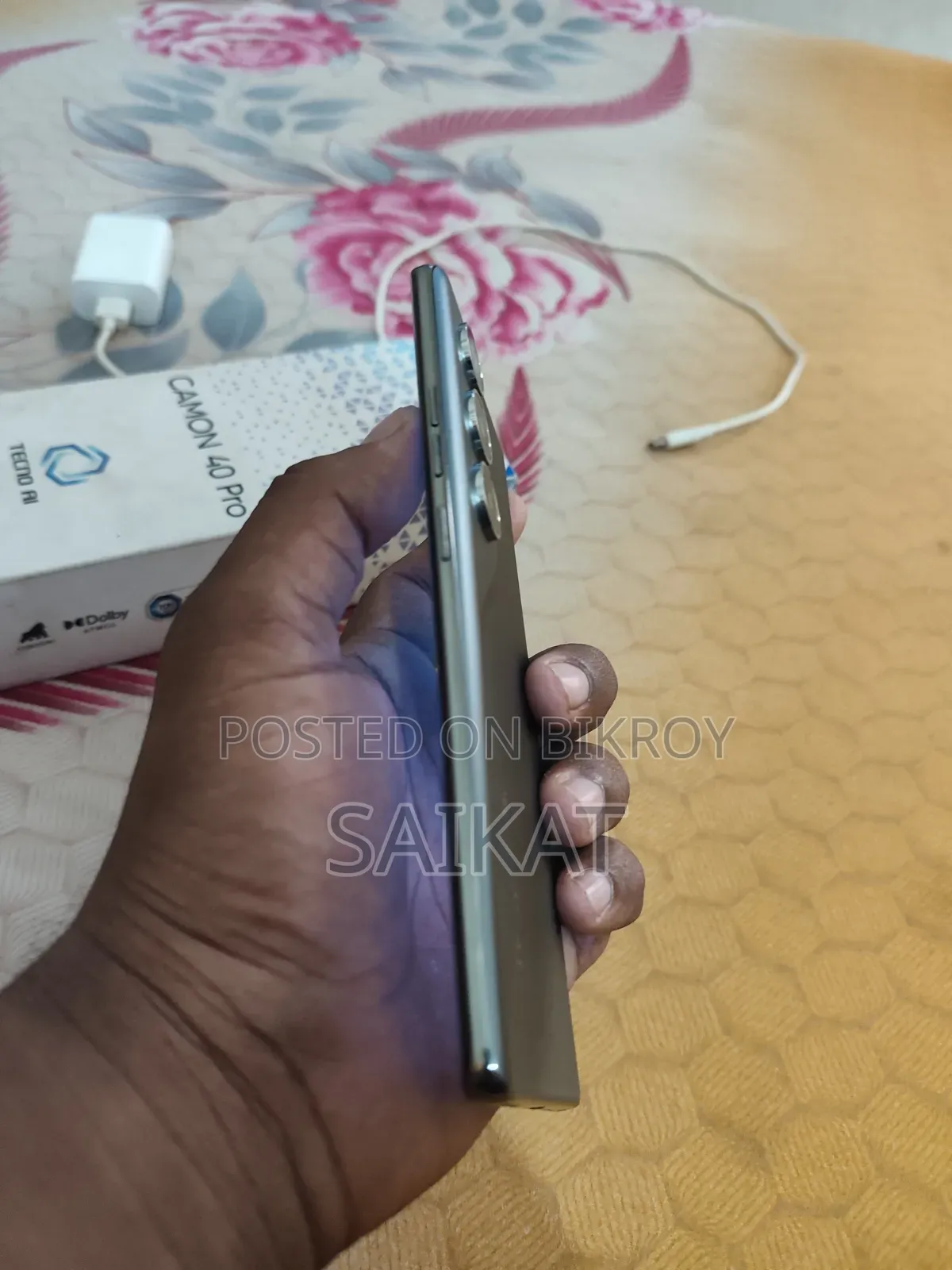 Tecno Camon 40 Pro 4G 256 GB Black