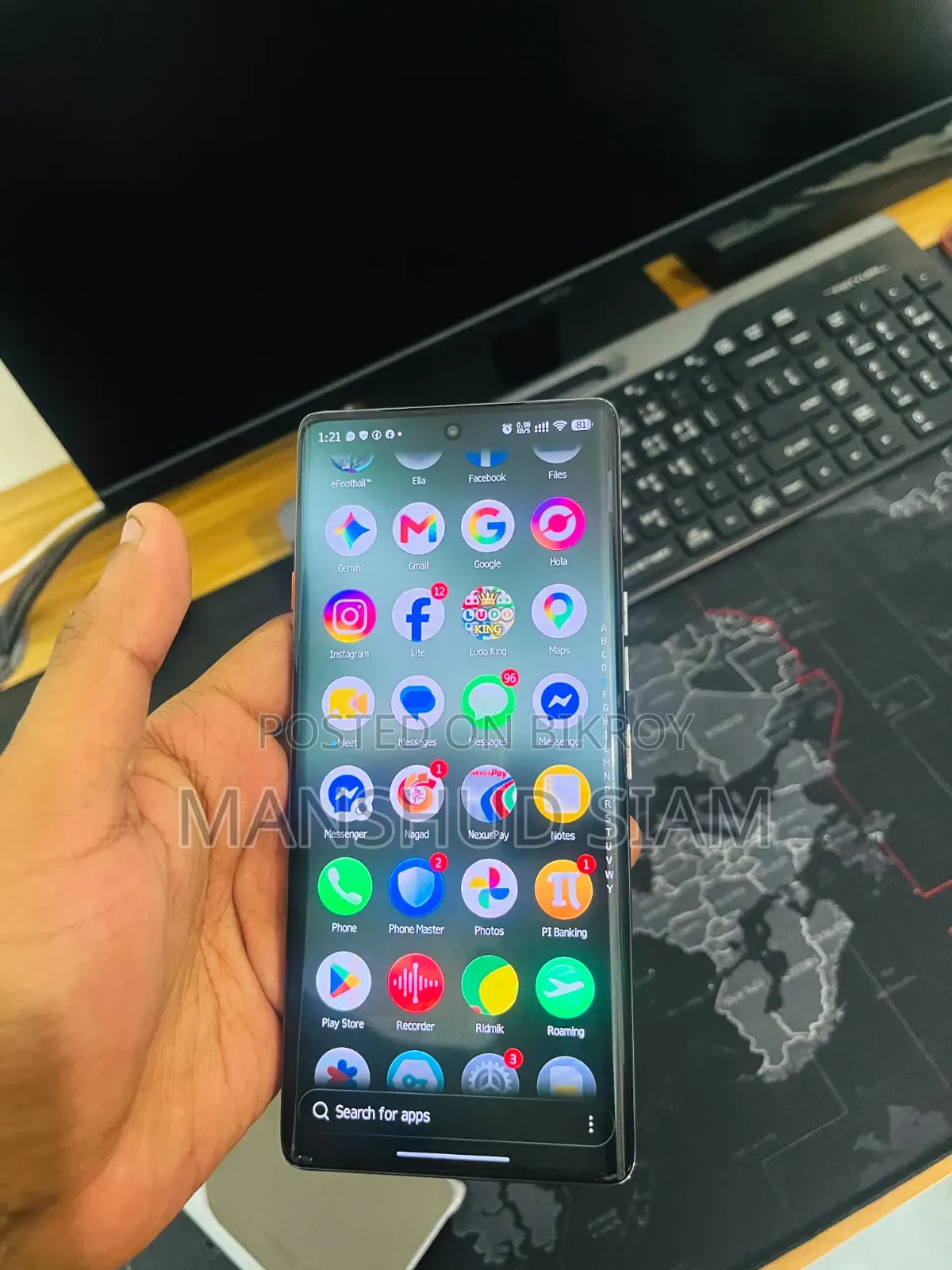 Tecno Camon 40 Pro 4G 256 GB Graphite