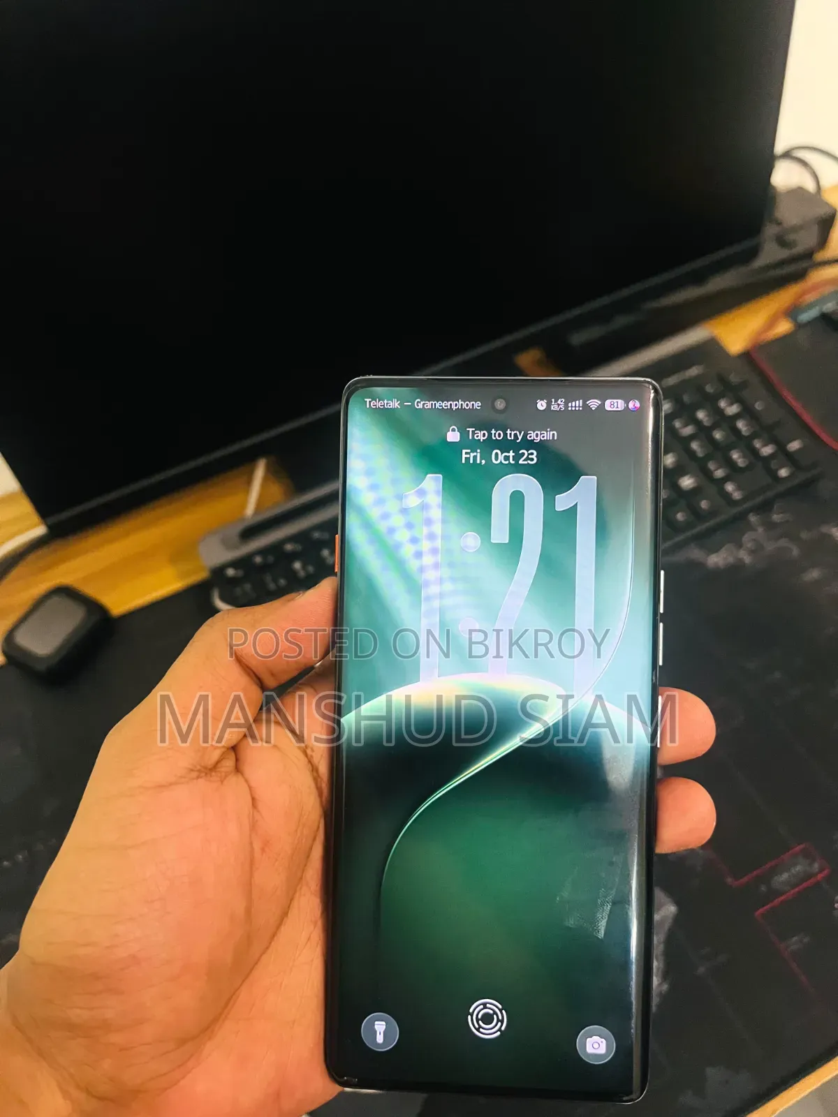 Tecno Camon 40 Pro 4G 256 GB Graphite