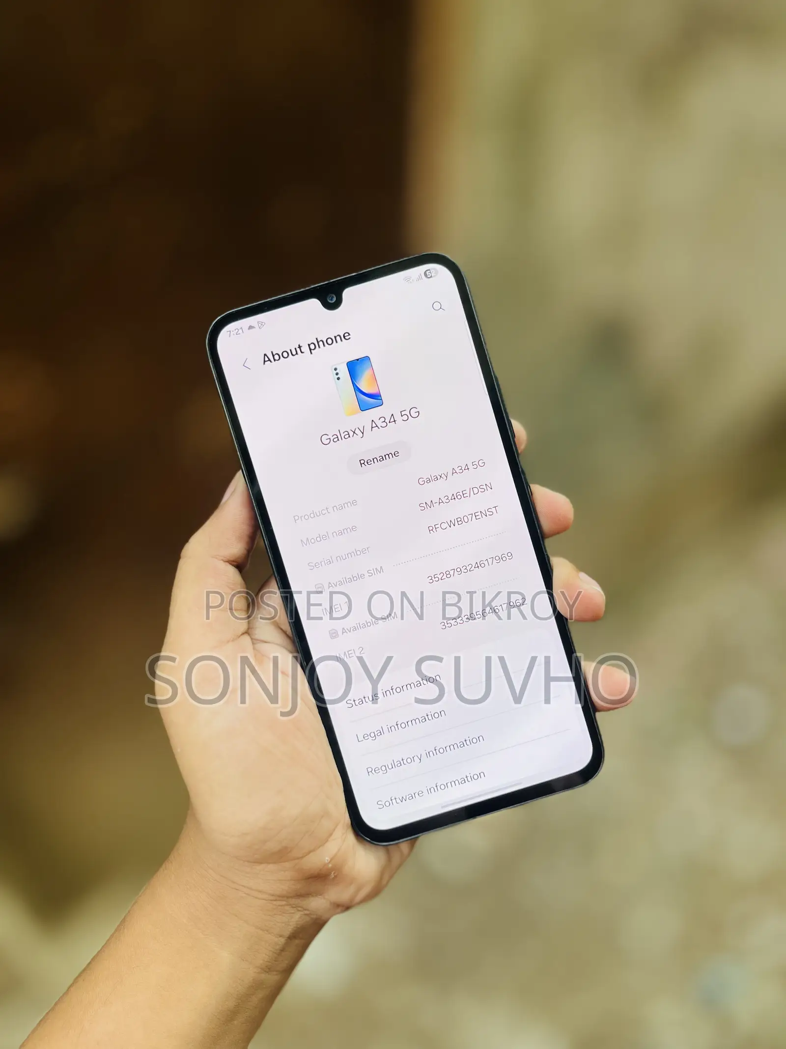 Samsung Galaxy A34 5G 128 GB Black