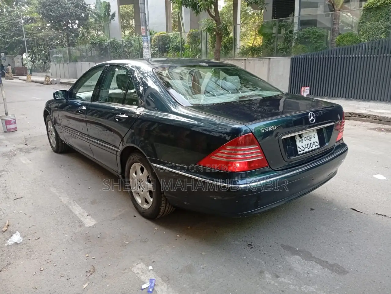 Mercedes-Benz S-Class S 320 CDI (W220) 2001 Matt Black