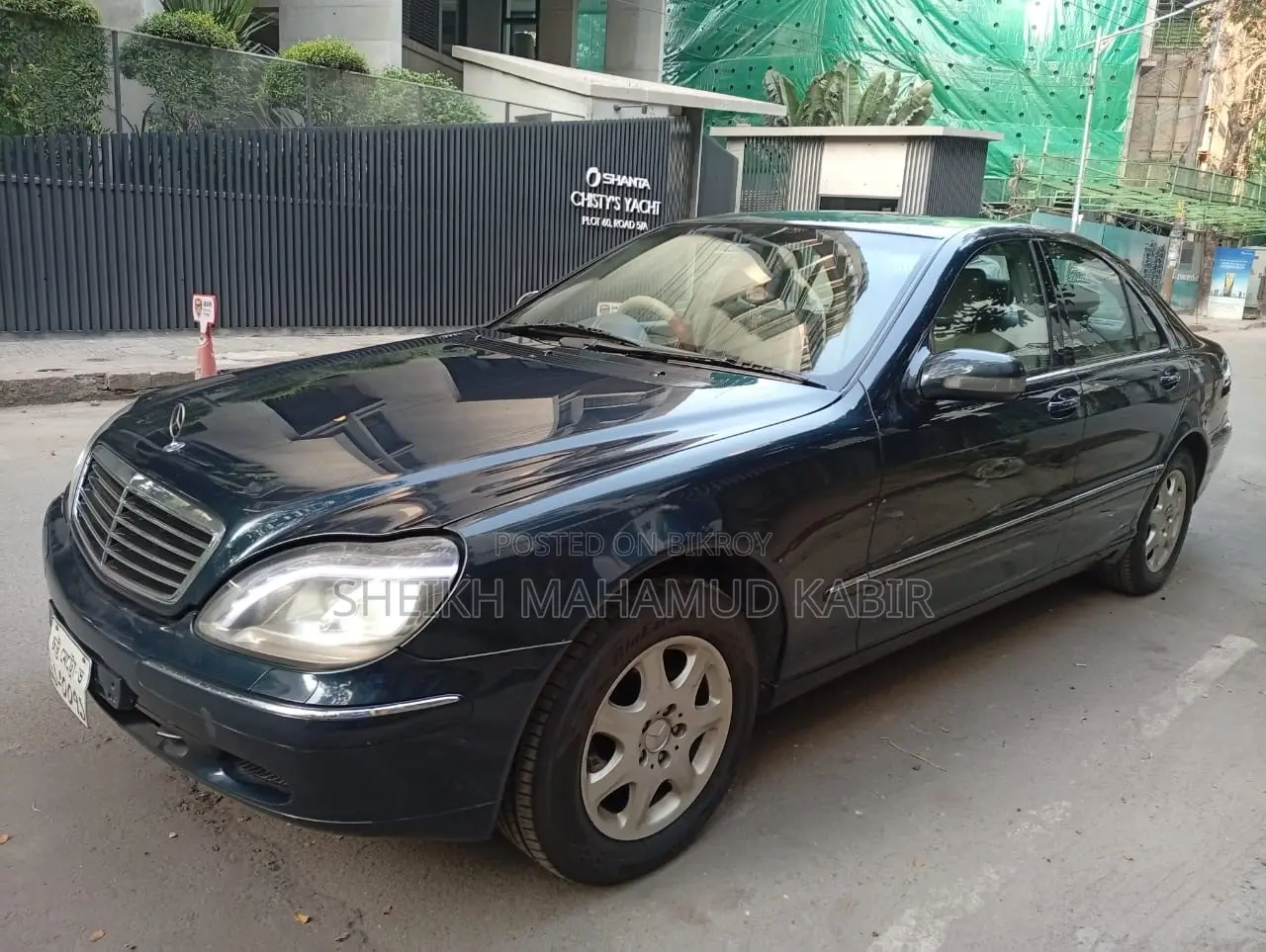 Mercedes-Benz S-Class S 320 CDI (W220) 2001 Matt Black