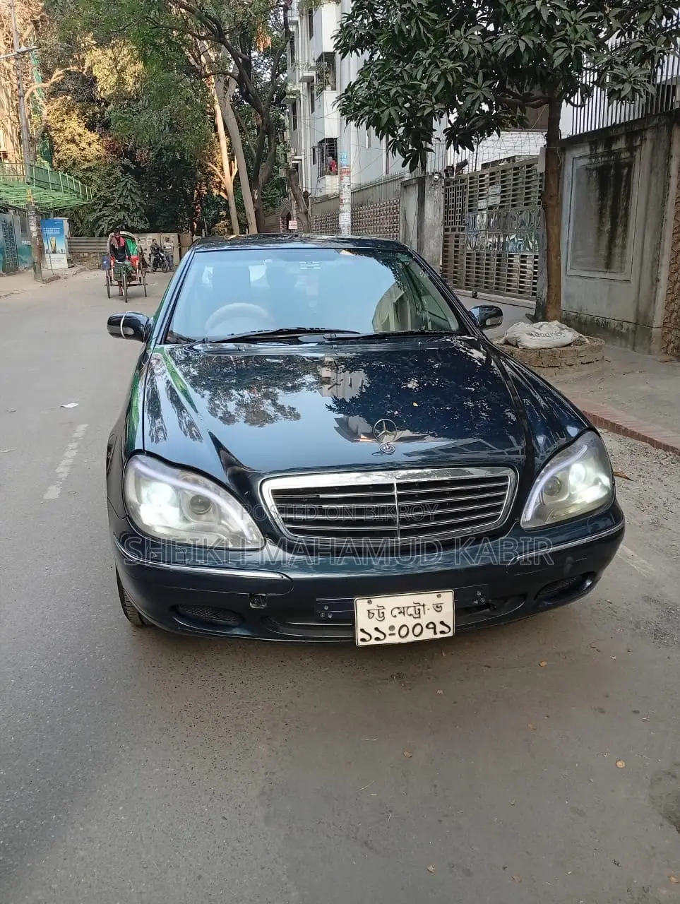Mercedes-Benz S-Class S 320 CDI (W220) 2001 Matt Black