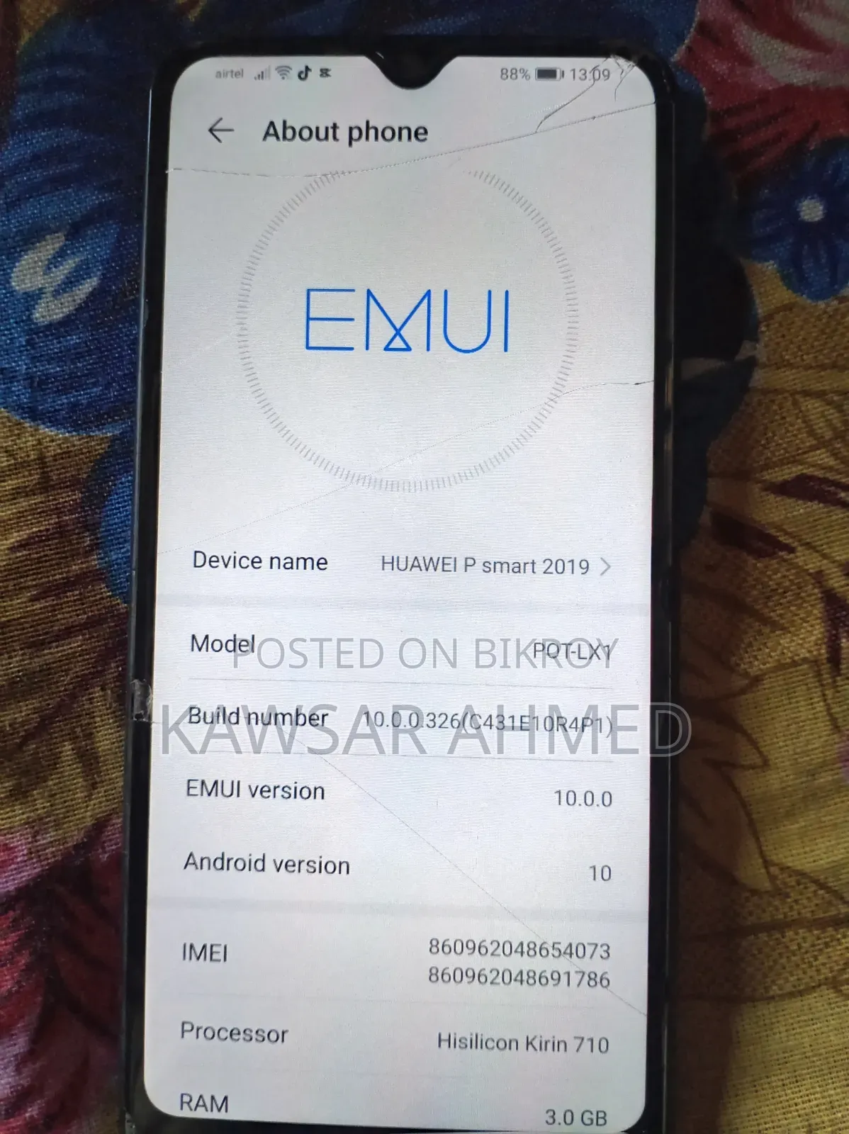 Huawei P Smart 2019 64 GB Black