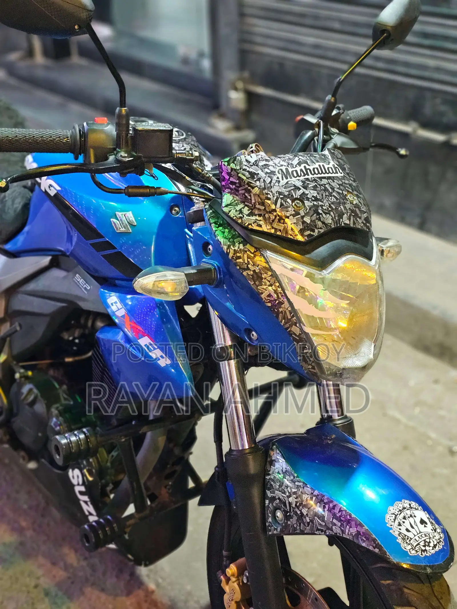 Suzuki Gixxer 2024 Blue
