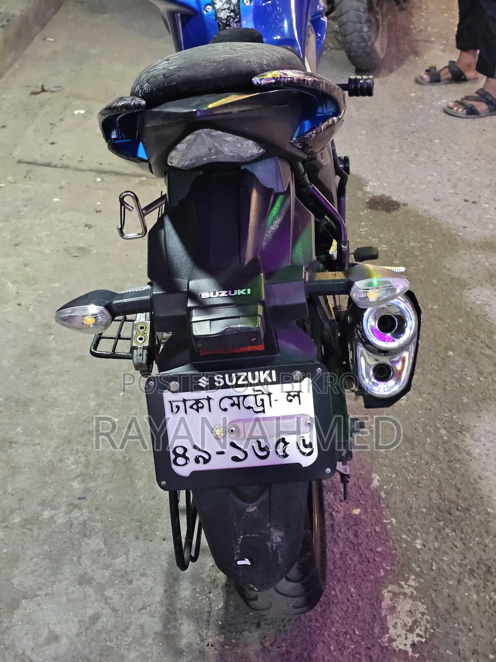 Suzuki Gixxer 2024 Blue