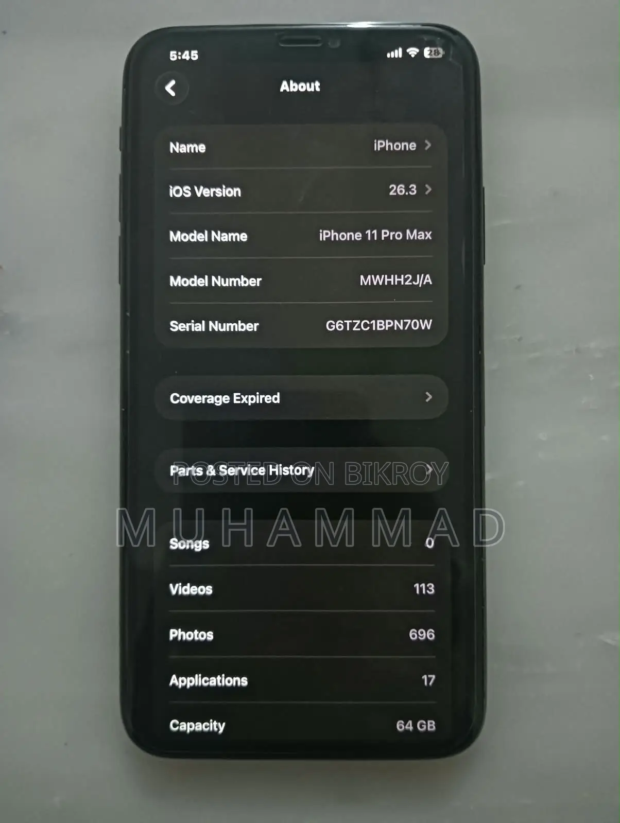 Apple iPhone 11 Pro Max 64 GB Green