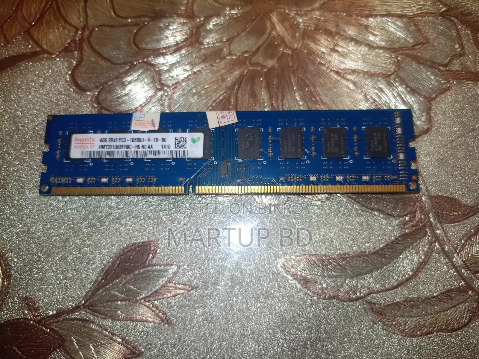 Sk Hynix 4GB Ddr3 1333mhz Desktop Ram — Hmt351u6bfr8c-H9