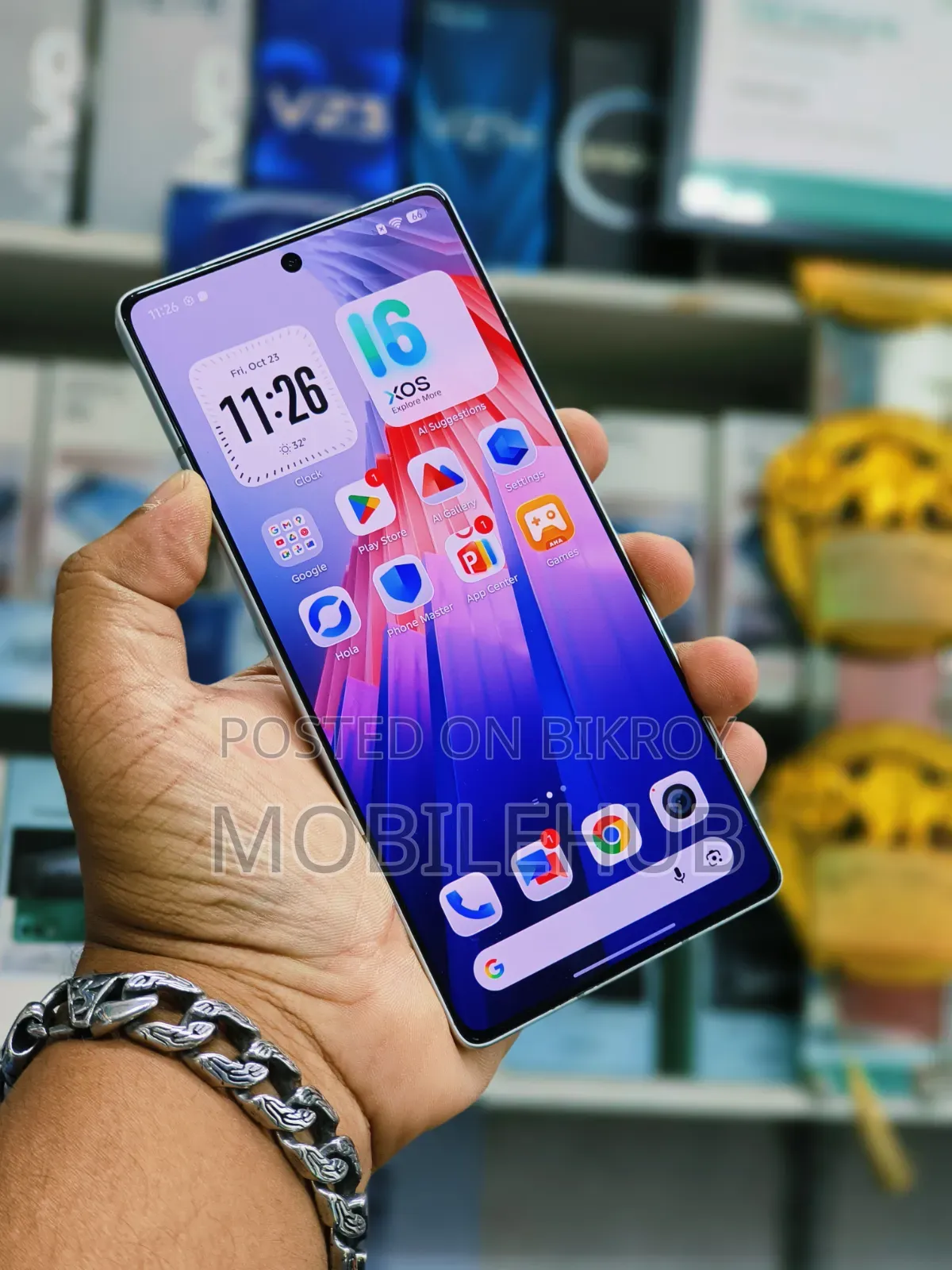 Infinix Note 50 Pro 256 GB Silver