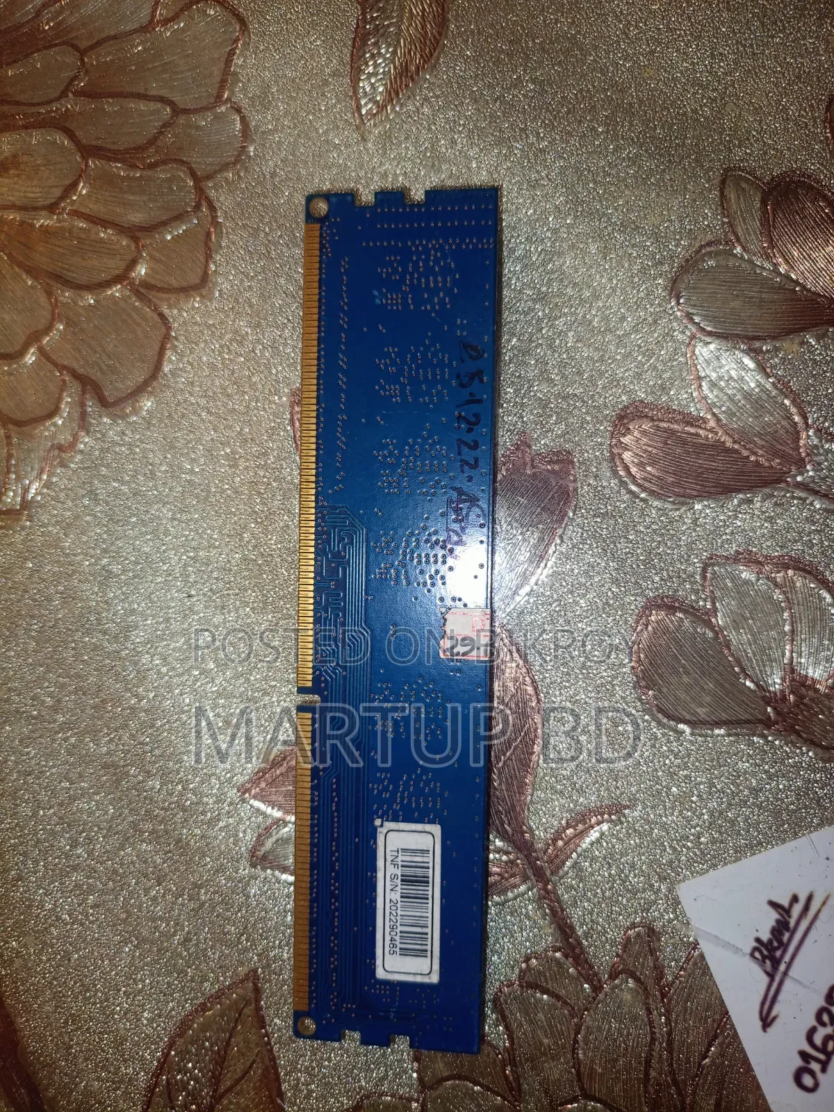 Nanya 2GB Desktop Ram Stick Ddr3 1333mhz Pc3-10600u