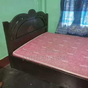 Foreign Wood BED With Mattress