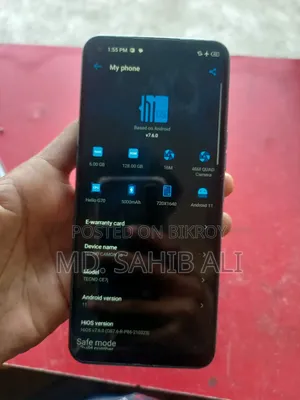 Tecno Camon 16 128 GB Blue