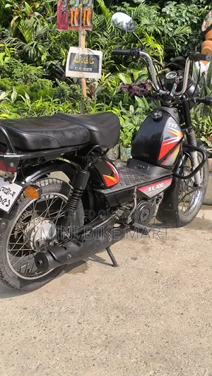TVS XL 100 2018 Black