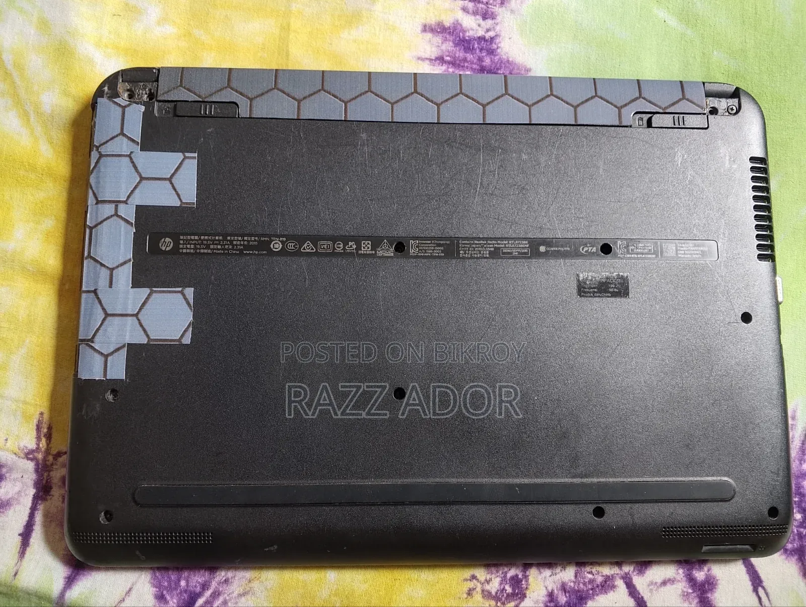 Laptop HP 8GB Intel Core i3 SSD 128GB