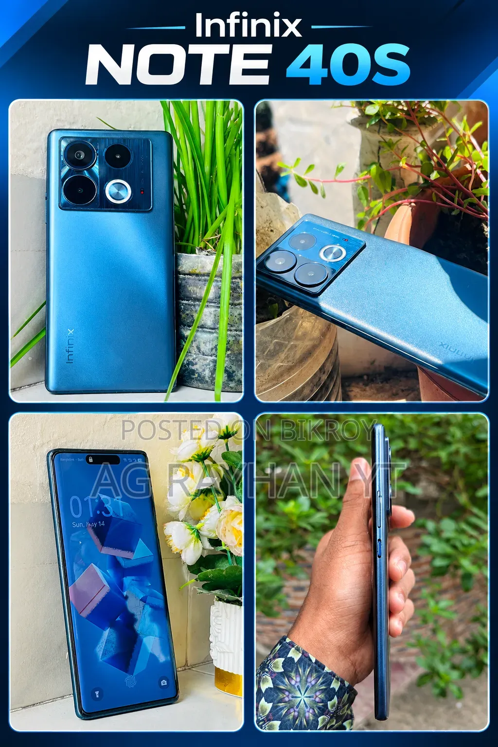Infinix Note 40S 256 GB Black