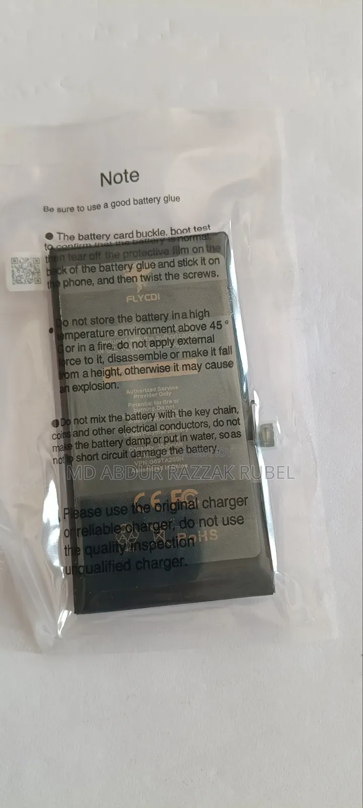 iPhone 13 Flycdi High Capacity Battery
