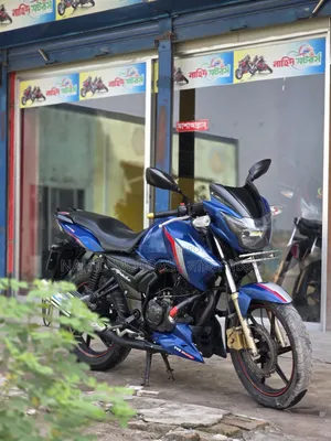 TVS Apache RTR 160 2V 2019 Blue