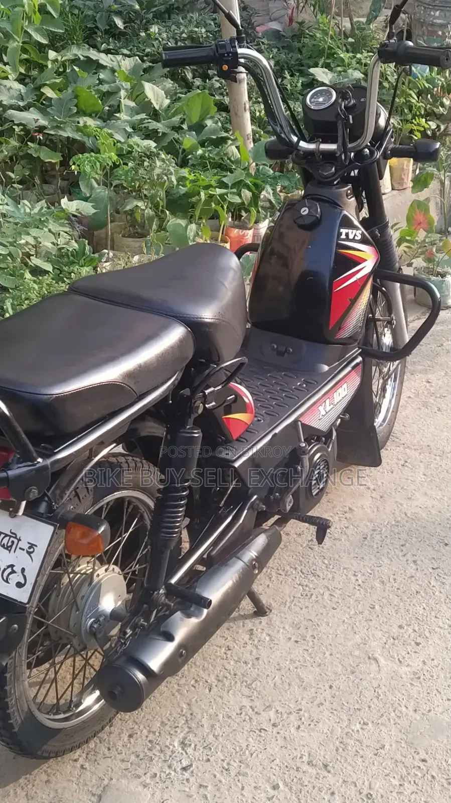 TVS XL 100 2018 Black