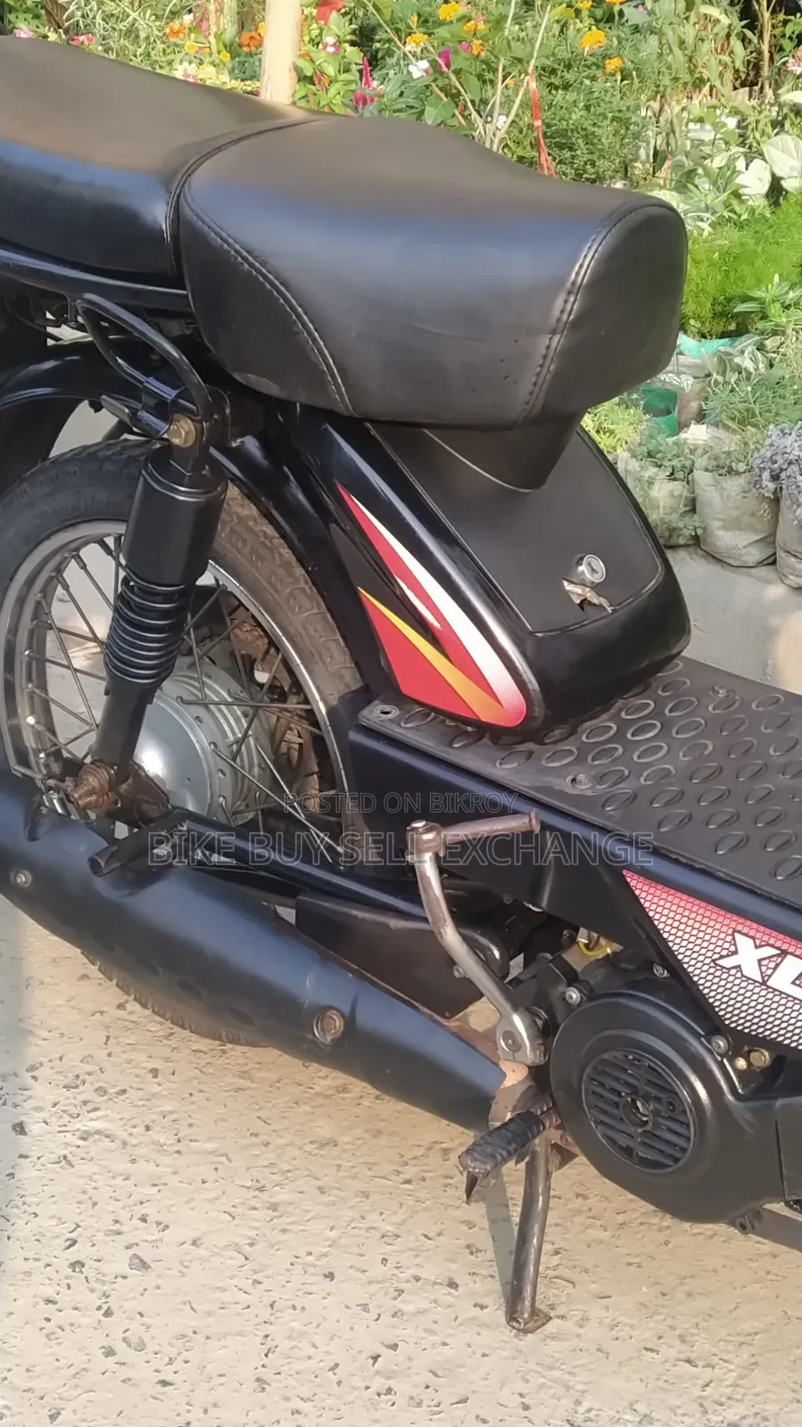 TVS XL 100 2018 Black