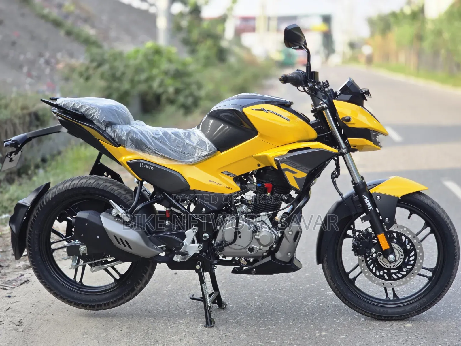 New Hero Xtreme 125R 2026 Yellow
