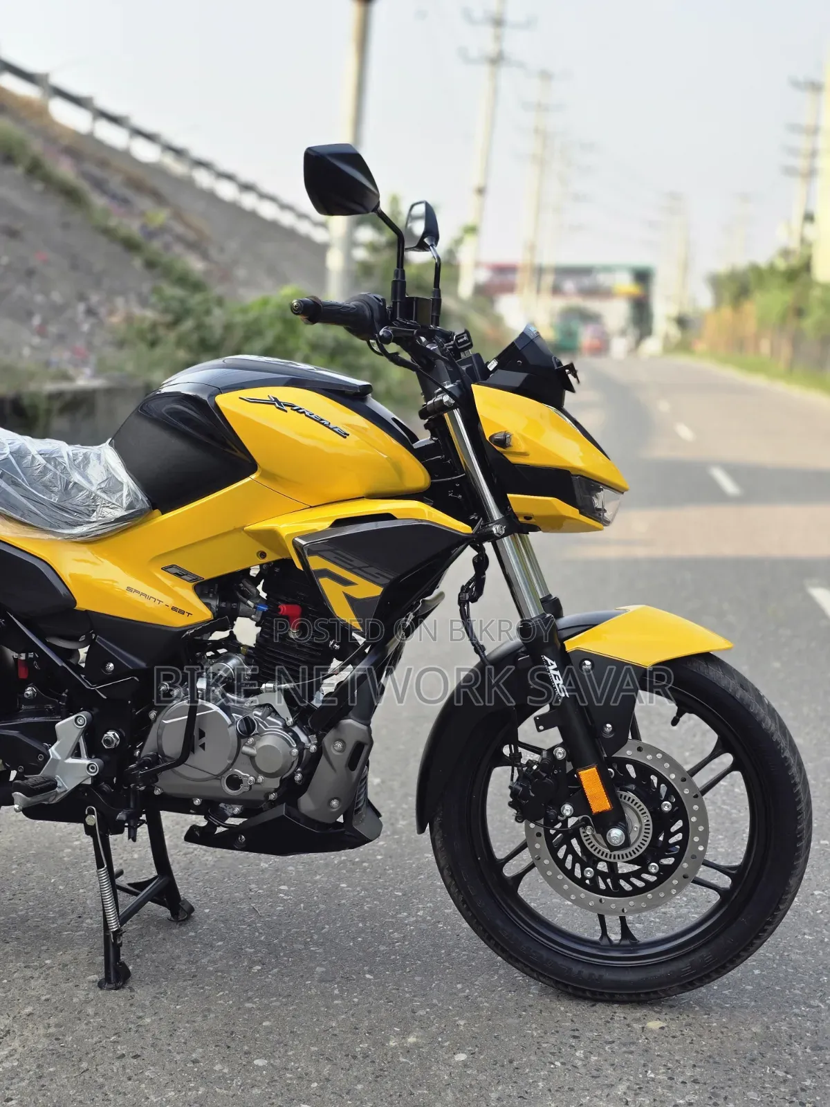 New Hero Xtreme 125R 2026 Yellow