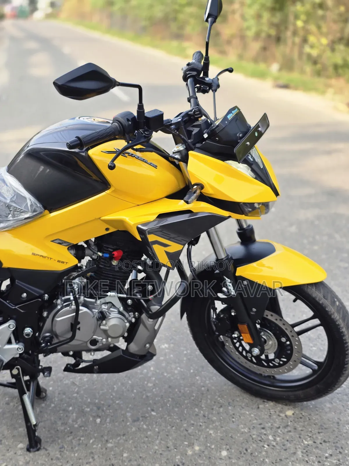 New Hero Xtreme 125R 2026 Yellow
