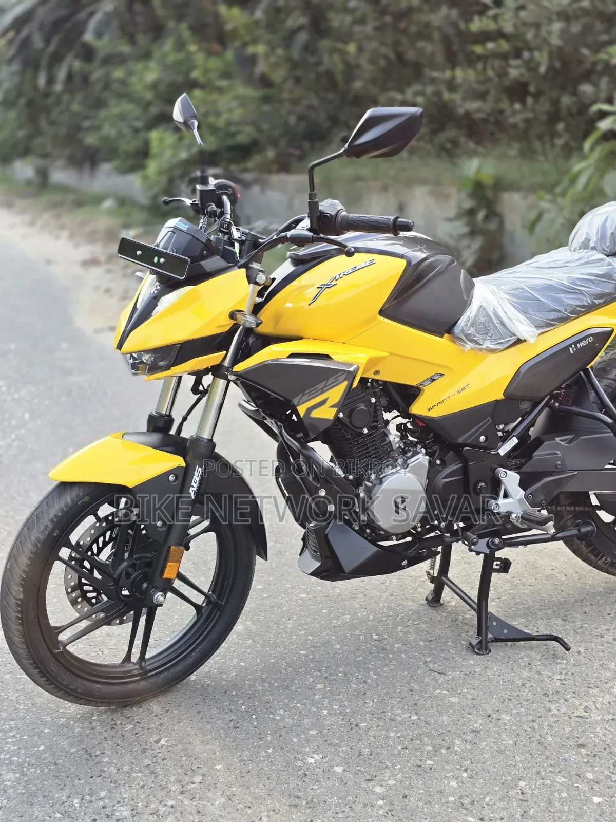 New Hero Xtreme 125R 2026 Yellow