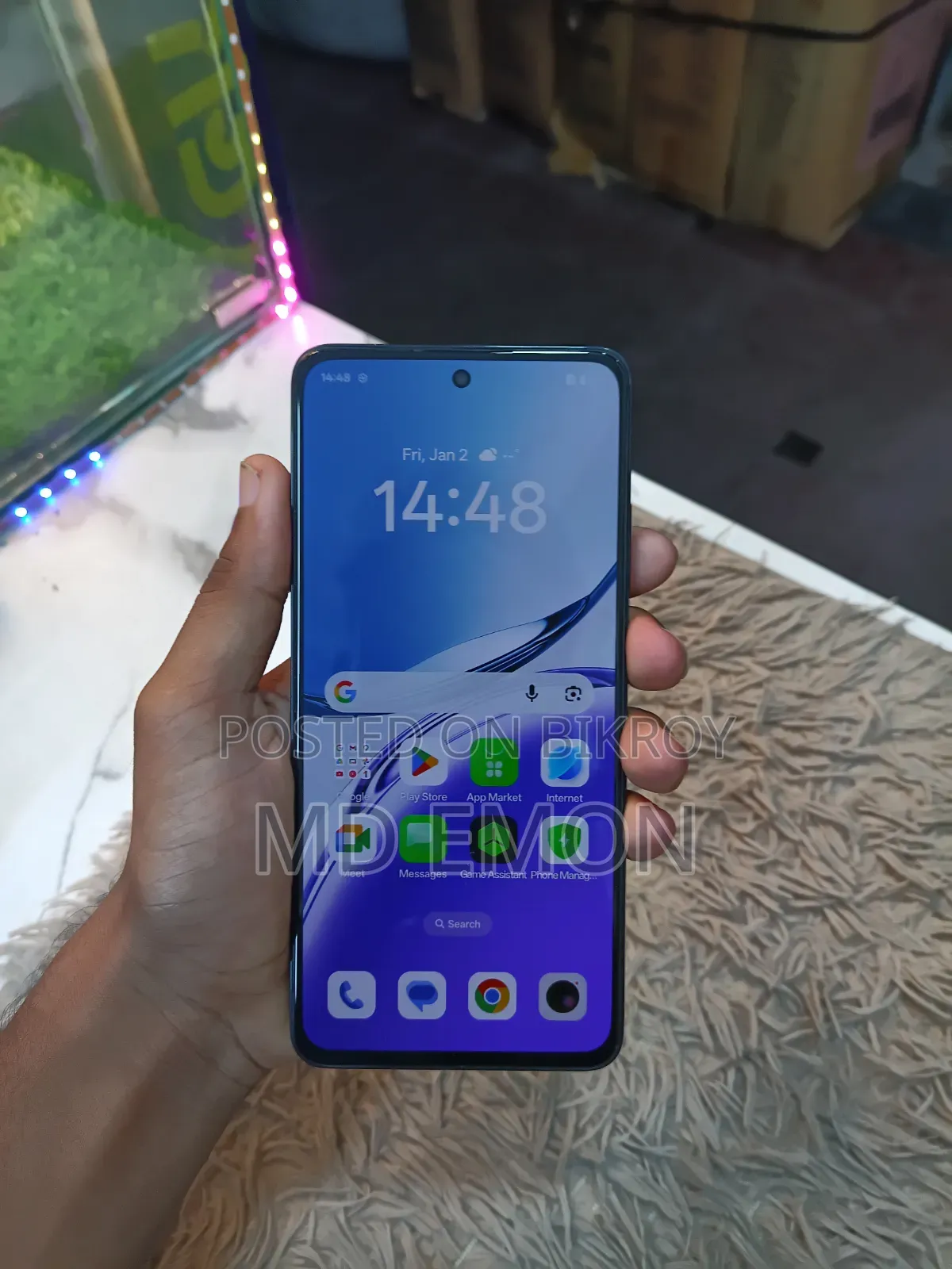 অপ্পো রেনো১২ এফ ২৫৬ জিবি ব্ল্যাক