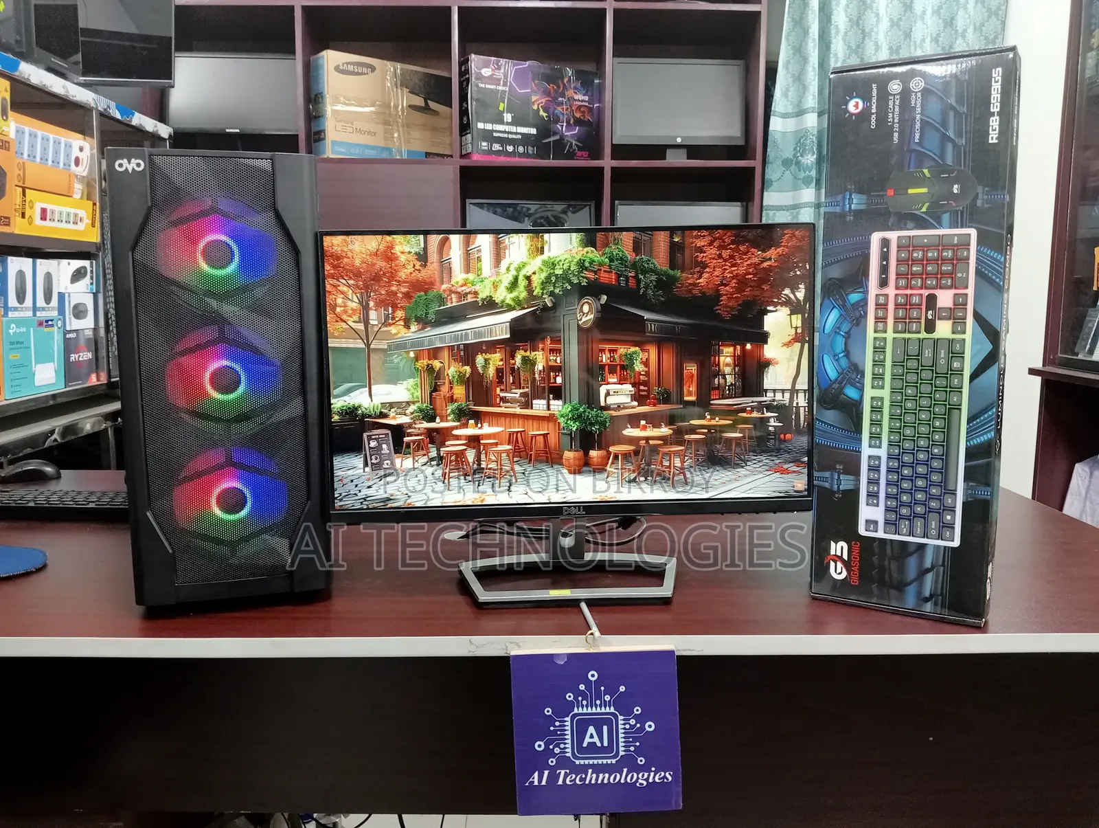 Desktop Computer MSI model 4GB AMD Ryzen 5 SSD 128GB