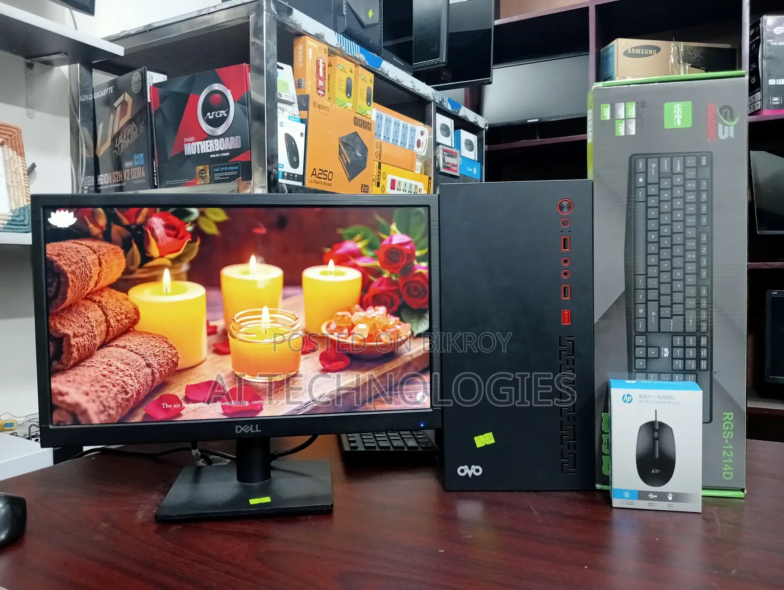 Desktop Computer Gigabyte 4GB Intel Core i7 HDD 500GB