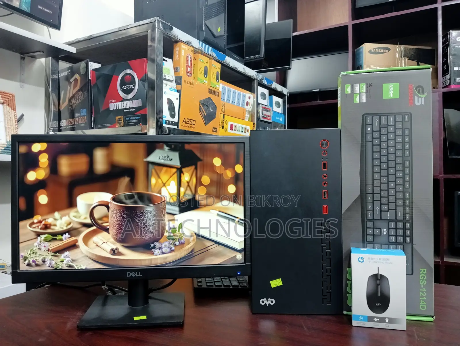 Desktop Computer Gigabyte 4GB Intel Core i7 HDD 500GB