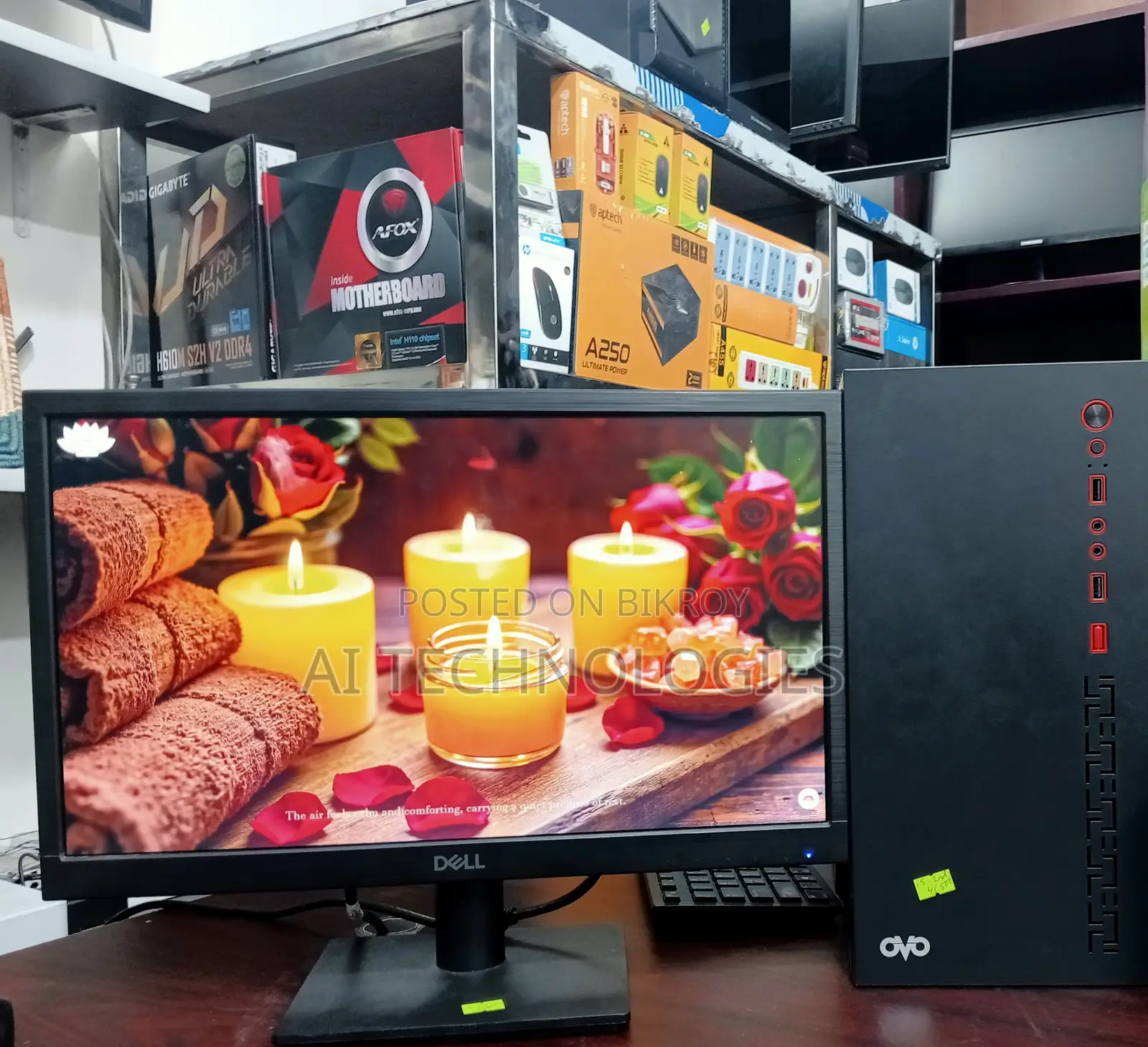 Desktop Computer Gigabyte 4GB Intel Core i7 HDD 500GB