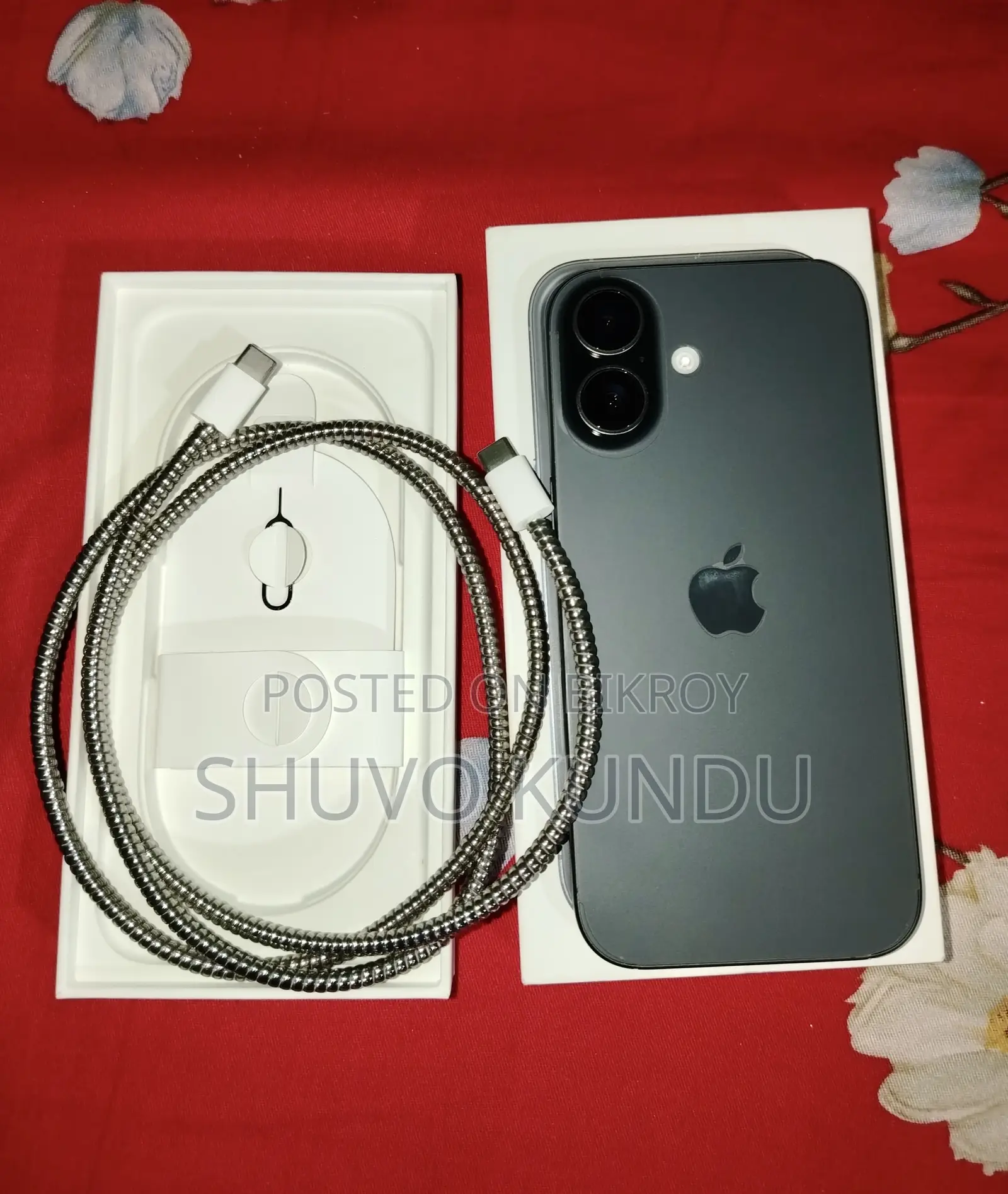অ্যাপল আইফোন ১৭ ২৫৬ জিবি ব্ল্যাক