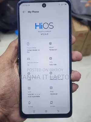 Tecno Spark 10 Pro 128 GB Black