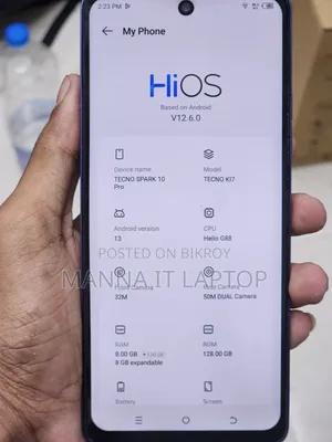Tecno Spark 10 Pro 128 GB Black