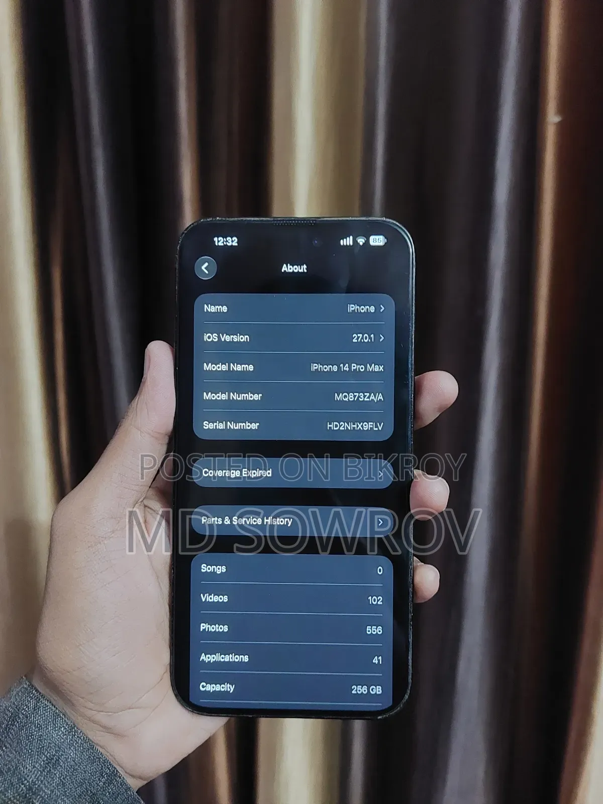 Apple iPhone 14 Pro Max 256 GB Black