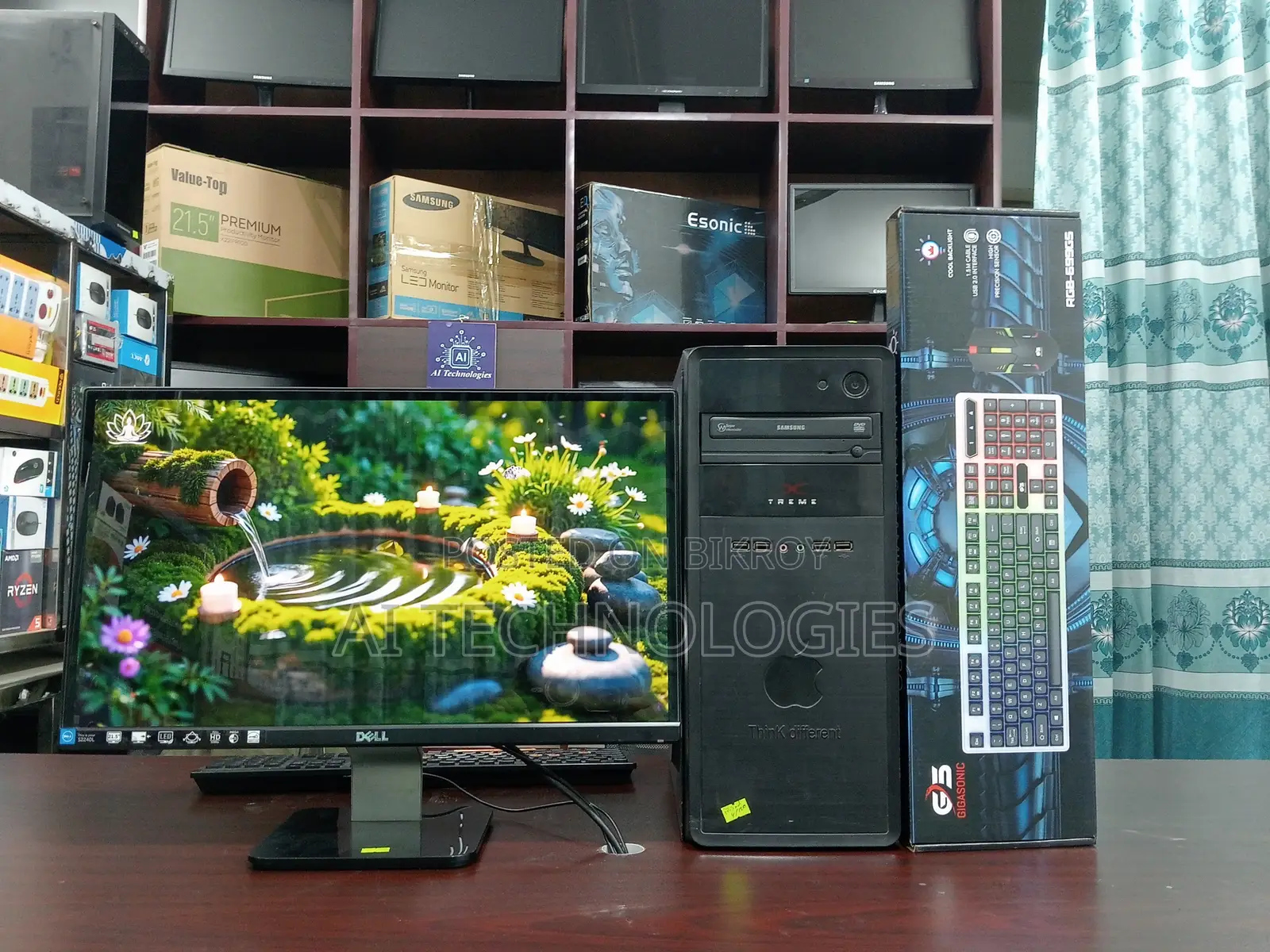 Desktop Computer Gigabyte 4GB Intel Core i7 SSD 128GB