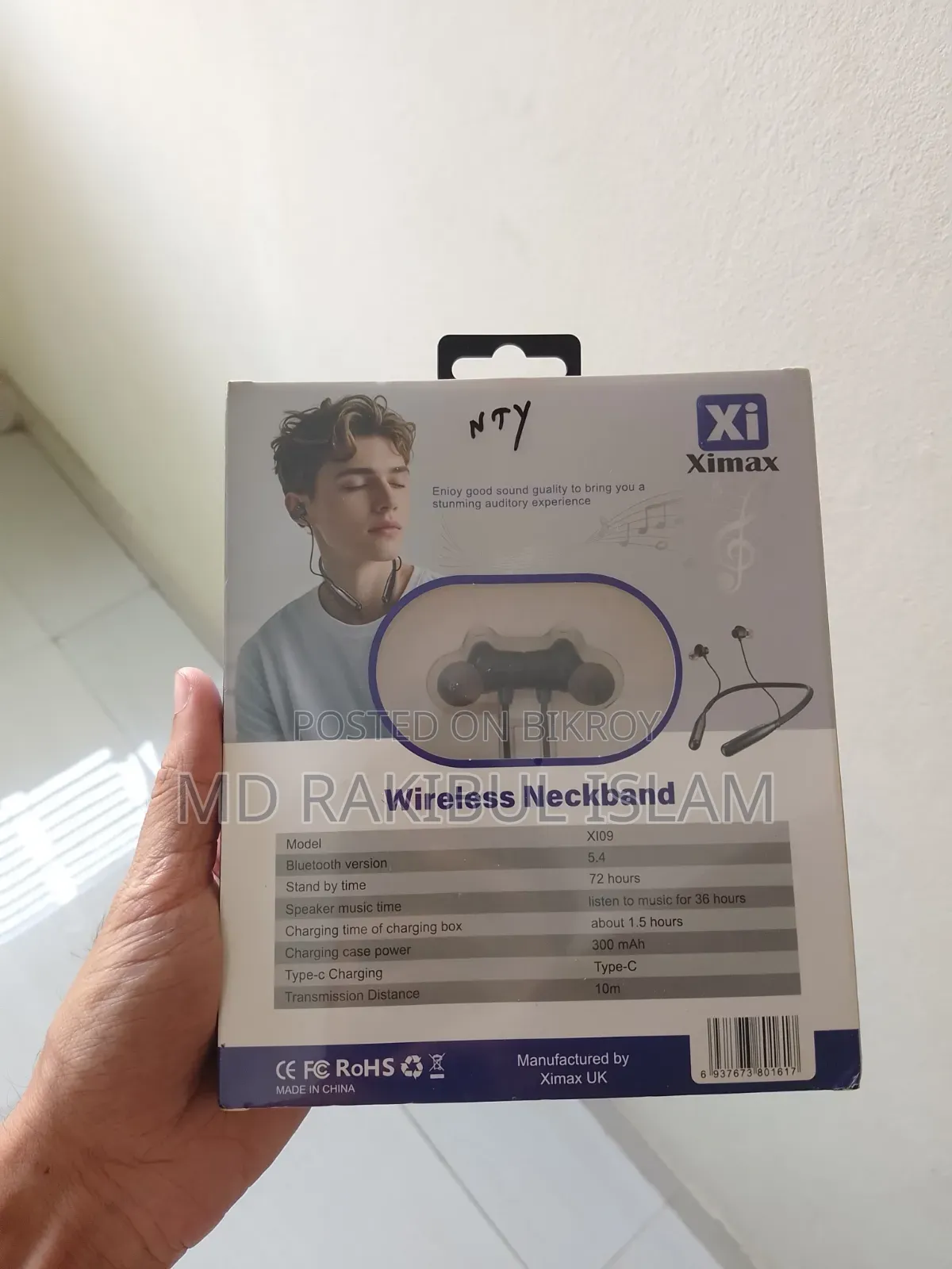 Ximax Neckband