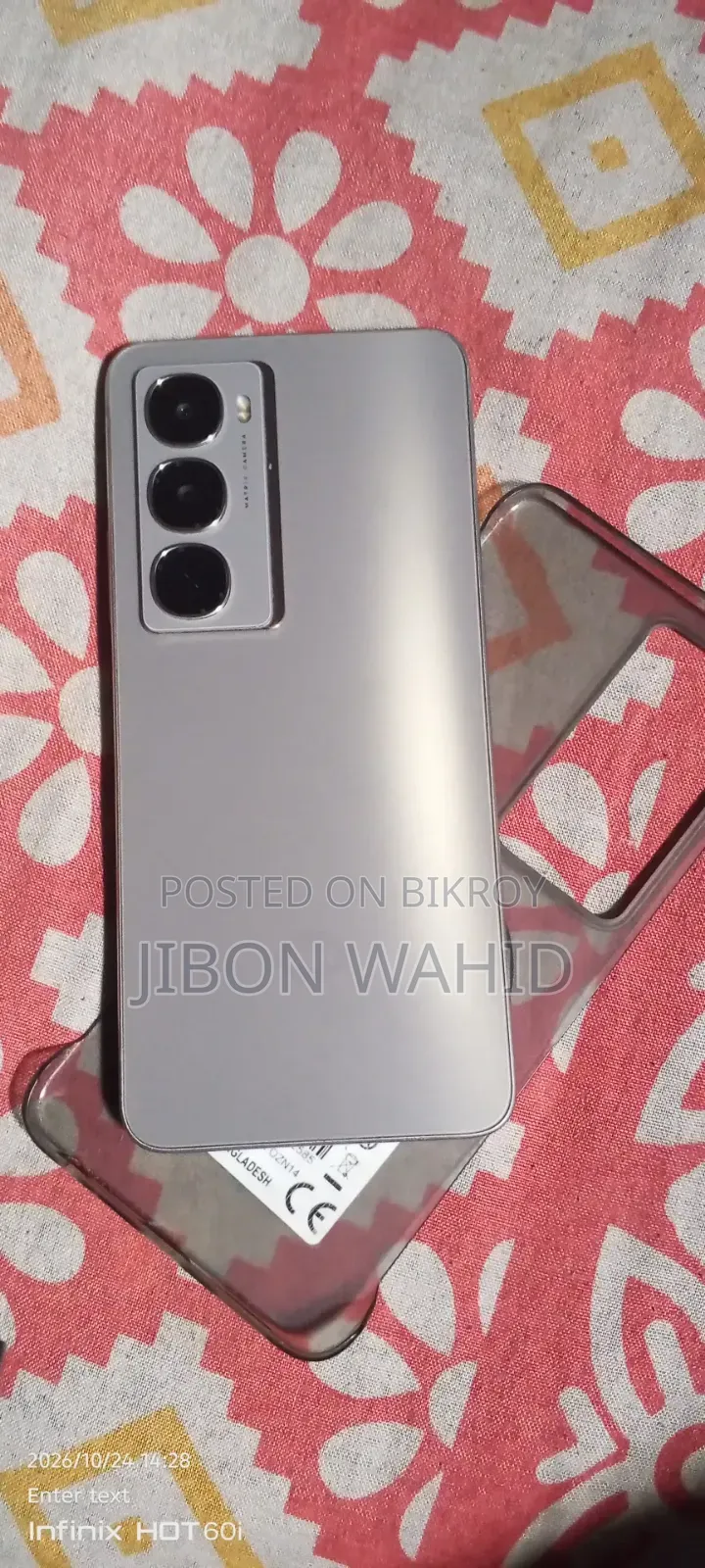 Itel City 100 128 GB Rose Gold
