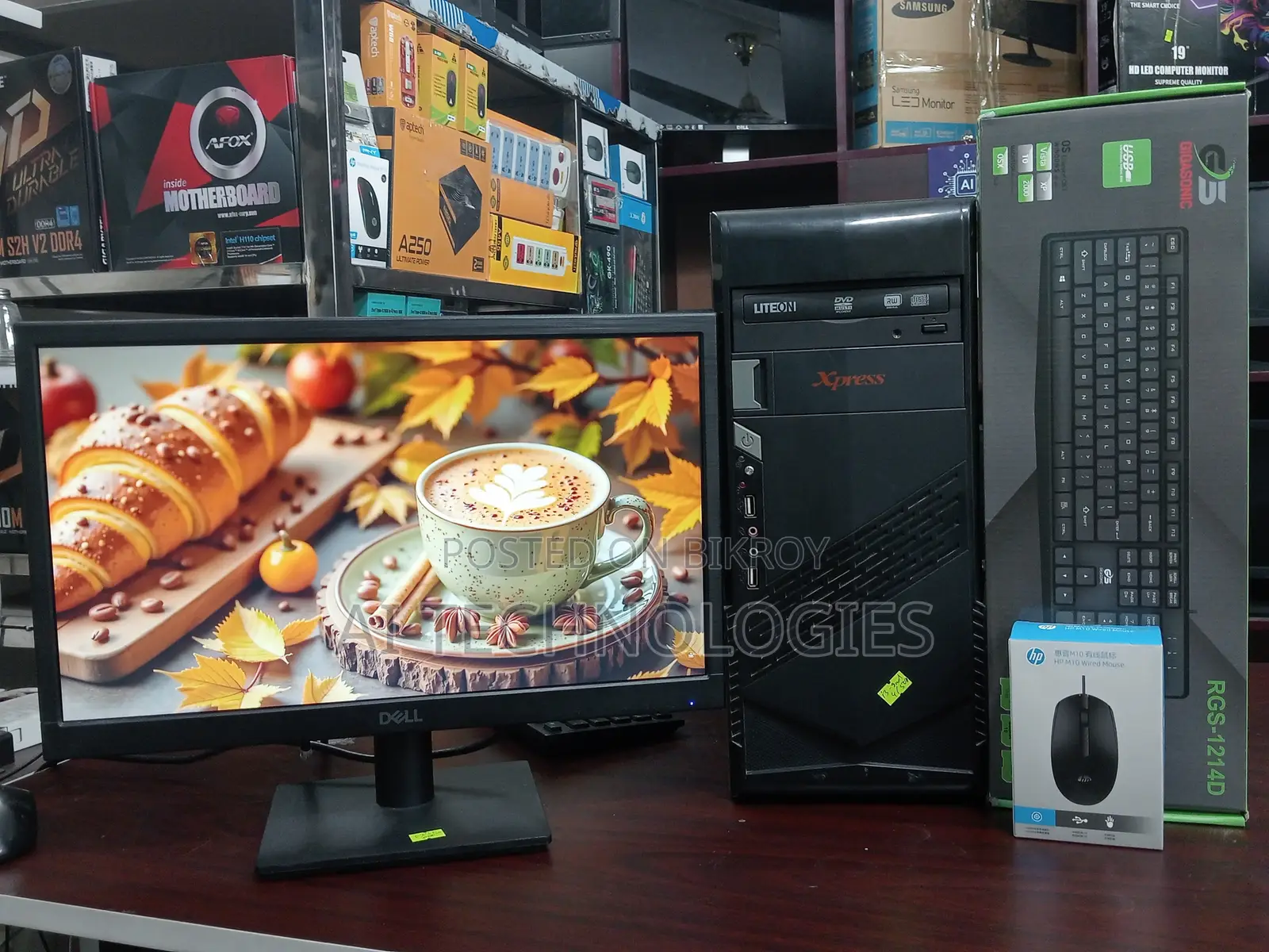 Desktop Computer Gigabyte 4GB Intel Core i3 HDD 500GB