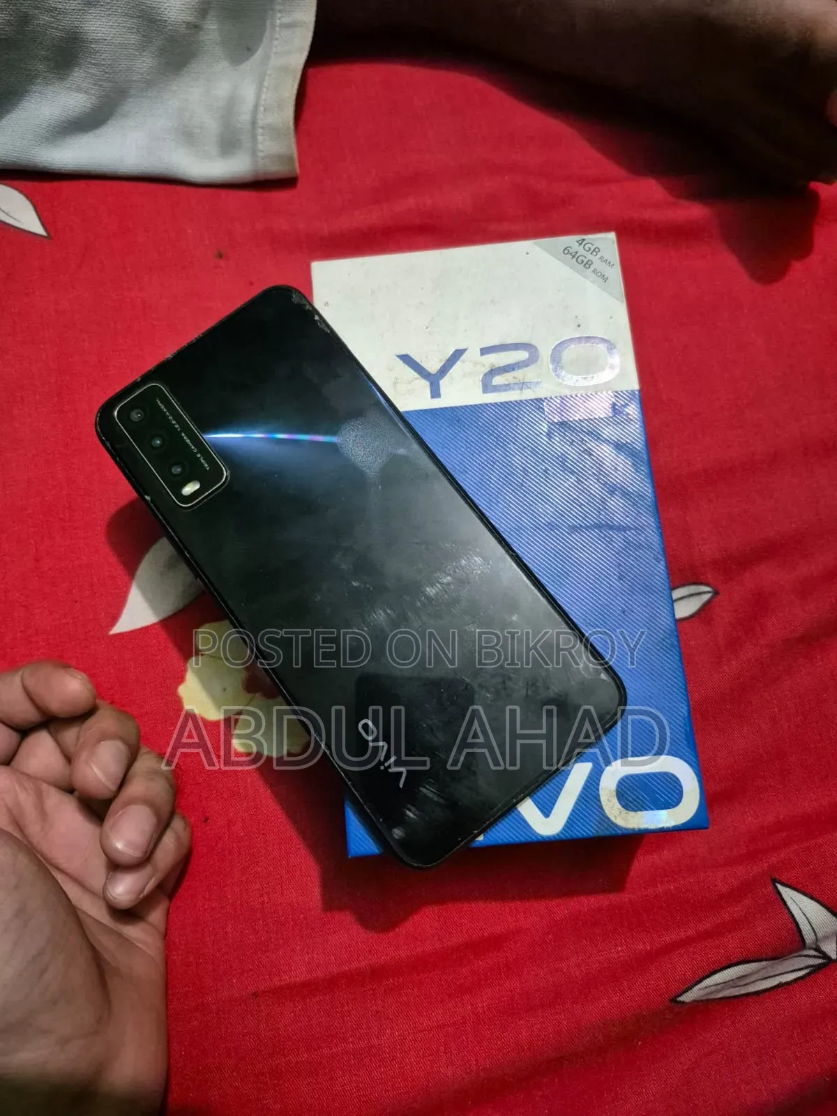 Vivo Y20 64 GB Blue