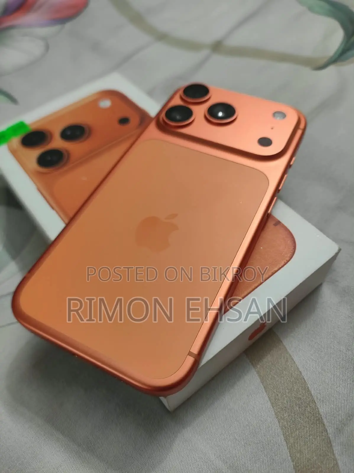 অ্যাপল আইফোন ১৭ প্রো ২৫৬ জিবি কমলা