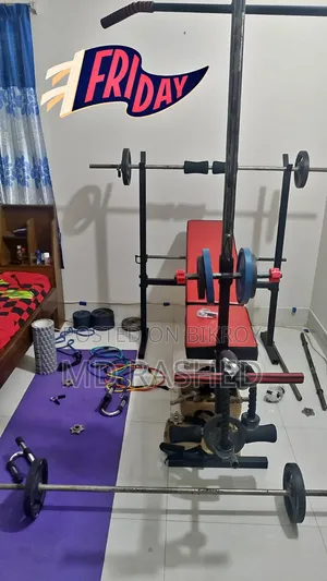 Home Gym Setup - All in One Bench
